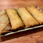 はらどけい - 韓国風春巻き
      チーズ入り