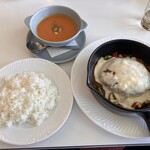 くまもと中央カントリークラブ - チーズハンバーグ