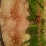 もつ鍋 水炊き 極 - もつアップ