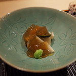 神楽坂 石かわ - 造り 南房総千倉の蒸し鮑