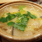 神楽坂 石かわ - 煮物 鯨ころ玉〆 冬瓜 豆腐 三つ葉