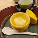 日本料理 久丹 - 日向夏の生果汁が加わり、爽快な酸味が胃を休ませてくれました