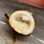 日本料理 久丹 - 子持ち槍烏賊の卵。お鮨屋さんも顔負けの美味さ