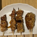 先斗町 炭楽屋とりうめ - 焼き鳥12種①