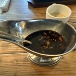 炭焼ハンバーグの店あらかると - ガーリックソース