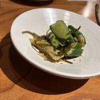 炭焼うな富士 名駅店 - お漬物