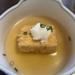 西郷食堂 - 揚げ出し豆腐