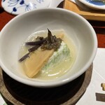 お宿　玉樹 - 筍とよもぎ豆腐