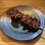 炭火焼鳥中村屋 - ハツ（150円）