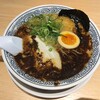 丸源ラーメン - 熟成醤油とんこつ黒（869円）