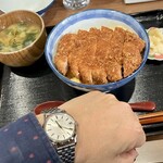 かつ丼 桜花 - Vintageな左腕のお供と