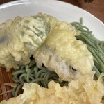 若松 籔そば - 天ざるアップ