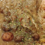 堕楽暮 - 鰹の荒削り出汁×鰹とムカゴのカレー