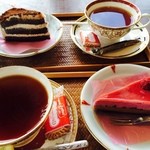 藍住茶房 - デザート&ドリンクセット