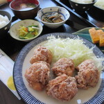 KitchenHaru - 鶏唐揚げ定食（日替わりランチ）770円