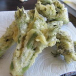 KitchenHaru - たらの芽の天ぷら（サービス）