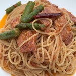 cafe 森のテラス - 辛かったけど、優しい味のパスタ