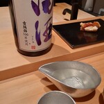 六本木きんめ鮨 - 田酒（青森県）