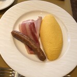 Hotel Kajima no Mori - アメリカンブレックファーストのオムレツ