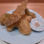 六本木きんめ鮨 - 春の天ぷら盛り