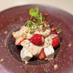 Matsumaeya - 草莓與奶油起司白和え