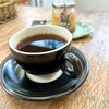 aキューブカフェ - ドリンク写真:コーヒーとプリン