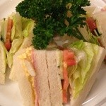 ティーハウスタカノ - ミックスサンドウィッチ