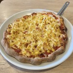 ガスト - 料理写真:たっぷりマヨコーンピザ♪