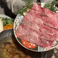 黄金出汁しゃぶと江戸前寿司 肉のあさつ 梅田お初天神店 - 
