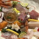 八十神 - 料理写真:刺身盛り合わせ