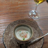 CASA UOKIN 神楽坂 - 野菜のムース　カニ肉のせ
