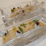 Azurmendi - OYSTER and sea granita and seaweed