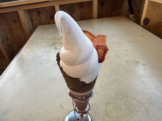 いちご家族 - 鏡石（ソフトクリーム）の写真