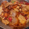 中華料理 成都 - 汁なし豚鍋　美味しい辛さ