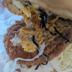 ドムドムハンバーガー - カツ丼バーガー　これ固定メニューでもいいね