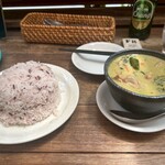 アムリタ食堂 - グリーンカレー