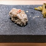 鮨 雅 - 楚蟹のお萩♪香りが充満♪