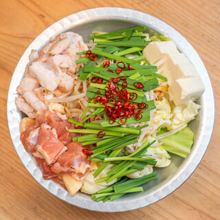 大人気！！煙の和牛もつ鍋