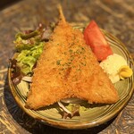 ふ～ち～く～ち～の - アジフライ