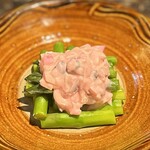 ふ～ち～く～ち～の - アスパラ塩ゆで