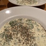 ヴィア パーチェ - 二人様に分けてサーブしてくださった