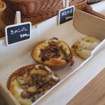 こにわカフェ - きのこパン､枝豆チーズ