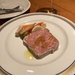 ヴィア パーチェ - 岡山産無菌豚の田舎風テリーヌ1200円