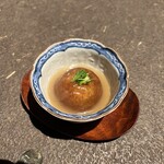 SHIZEN - 蓮根饅頭　すっぽん餡のコクも良かったっすね〜