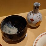 銀座 しのはら - 江戸切子だと、きっとそのままの味なんだろうけど、シャープな味わいに