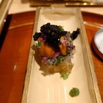 銀座 しのはら - オリジナルキャビア 恵を乗せて