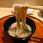 銀座 しのはら - 半ラーメン