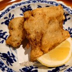 銀座 しのはら - 追加　虎河豚の唐揚げ