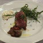 アンティカ オステリア カルネヤ - 揚げハラミとタルタルソース