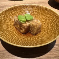 音波 - 筍豆腐の揚げ出し